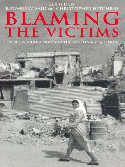 Cover of Blaming the Victims
